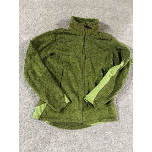 womens patagonia polartec r2 jacket limeade medium USA MADE *** - Picture 1 of 11